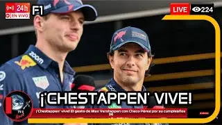 &iexcl;'Chestappen' vive! El gesto de Max Verstappen con Checo P&eacute;rez por su cumplea&ntilde;os 36