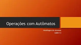 Operações com autômatos - produto síncrono