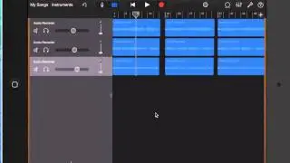 GarageBand Multi Track Audio  Editing