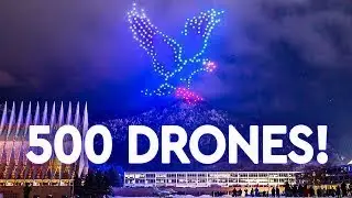 Air Force Academy Drone Light Show