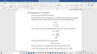 Actuarial SOA Exam P Sample Question 327 Solution
