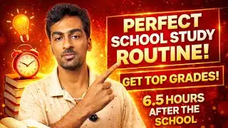 Ultimate Study Plan After School 🧠 | Toppers&rsquo; Secret Routine