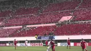 North Korean soccer fans