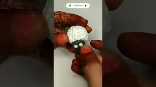 DIY Clay Lamb 🐑🐑🐑 tutorial🤗 #shorts #मिvaan #clay #youtubeshorts