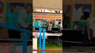 Captain 🧑&zwj;✈️ Vijayakanth Free Food Annadhanam Trust 💕WhatsApp Status #shorts #tvk #thelastcholas