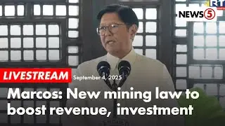LIVE | Pres. Marcos Jr. signs Enhanced Fiscal Regime for Mining Act