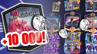 🐸BAR SINISTRE COMBO CONTINU POOL 1 - DECK MARVEL SNAP FR