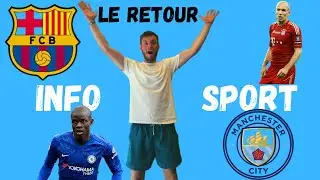 LE RETOUR DE ROBBEN, LA NBA REPREND: le retour de Info Sport #7