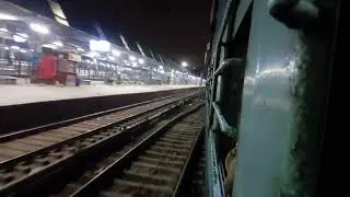 Departing Delhi Junction: Onboard Yoga express.