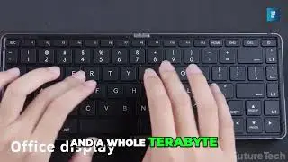 Pocket-Sized PC: Lunar Keyboard & AI Backpack Revolution! #shorts