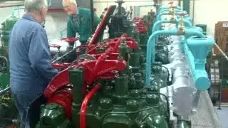 Mirrlees 5-Cylinder Blast-Injection Engine at Prickwillow
