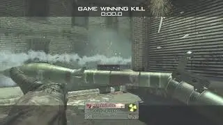 MW2 - RPG Assisted Suicide Game Winning Kill On Skidrow [2020]