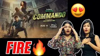 Hotstar Specials Commando | Official Trailer | Reaction Video #reaction #commando #trending #yt