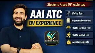 AAI ATC DV Experience 2026 | Voice Test, Psycho Test & Documents Explained
