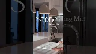 Stone Bath Mat Drying Mat for Kitchen Counter, Stone Bath Mats for Bathroom,#shorts #viral