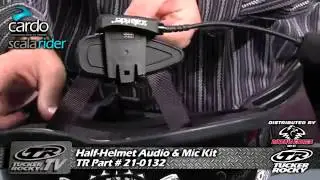Cardo Scala Rider Half Helmet Audio Kit at Motorcycle-Superstore.com