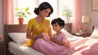 A Mother's Gentle Touch: A Heartwarming Poem Tribute | Kids Rhymes Poem | #rhymes #rhymesinenglish