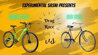 RANGER VS DESI CYCLE || DRAG RACE ||  BYCYCLES RACE......😱😱