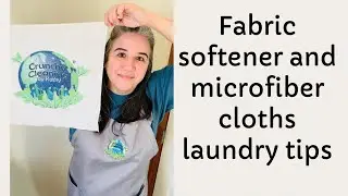 Fabric softener & microfiber cloths 