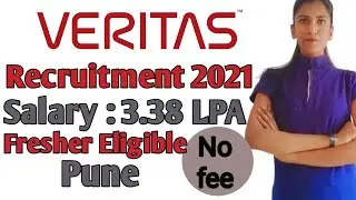 Veritas recruitment 2022 |Senior Software Engineer recruitment | Freshers eligible | Pune