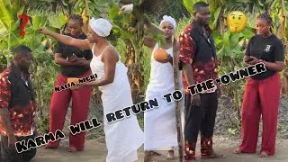 Ezenwanyi is about to use her power since the lady insist she can’t do anything, karma is real