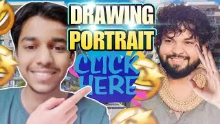 Draw To Portrait Pencil Work and Drawing & Sketching Make 🙂✨