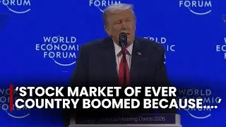 Stock Market & Trade Deals: What Donald Trump Said In WEF Speech At Davos 2026