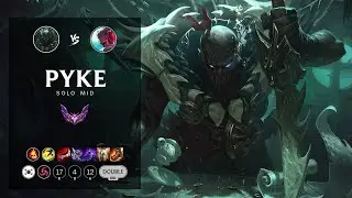 Pyke Mid vs Yone - KR Master Patch 12.12