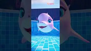 Baby Shark Swimming Song | Nursery Rhymes & Kids Songs | Happy Tots