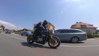 Cafe Racer Pilsen &Scaron;umava tour 2018