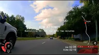 Strava KOM attempt: Rea-Rea Wind-Up is no joke and not for the weak of gainzzz.