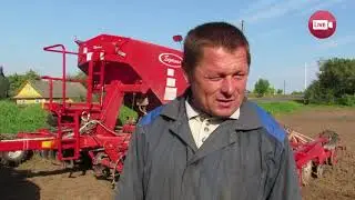 Немецкий Джон-Дир против отечественной сеялки, что круче? (Сеньковщина, 2017)