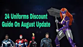 August Update 24 Uniforms Available For Discount And important Tips 2022 - Marvel Future Fight