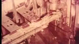 Uranium fuel rods at Windscale.  Film 91096