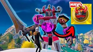 &iexcl;GAN&Eacute; usando el MEGAZORD en Fortnite! 🤖🔥