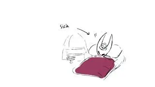 When Hornet is sick (Silksong comic dub)