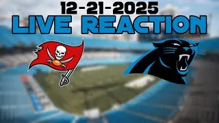 Biggest NFC South Showdown - Buccaneers Vs Panthers Live Reaction
