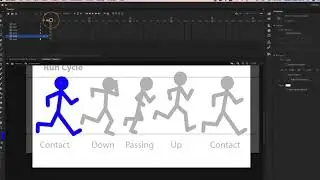 How to create a Run Cycle in Animate CC 2019