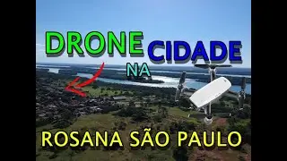 DRONE VISITA CIDADE DE ROSANA SÃO PAULO
