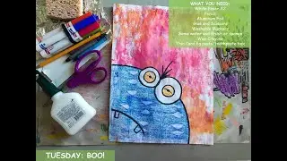 Textured Monster- Rubbing Plates