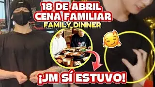 🚨Чонгук снова появился мускулистым😱 18 апреля у JK был семейный ужин, и Джимин был с ним!😍