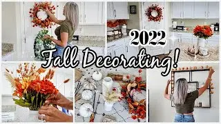FALL DECORATE WITH ME 2022 | COZY FALL DECOR | FALL DECORATING IDEAS