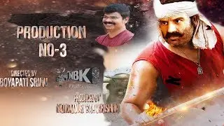 BALAKRISHNA ''105'' MOVIE MOTION POSTER ..! Balakrishna , Boyapatisrin || Tollywood Ticket