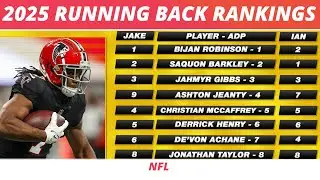 2025 RB Rankings, Tiers, Projections | 2025 Fantasy Football Rankings | Najee Harris Eye Injury