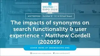 The impacts of synonyms on search functionality & user experience - Matthew Cordell (202059)