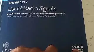 HOW TO UPDATE LIST OF RADIO SIGNALS||NAUTICAL PUBLICATION 286(4) VOLUME 6||NOTICE MARINERS