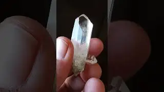 Himalayan Clear Quartz Crystal. #healing #crystals #crystal #crystalhealing #gemstone #asmr #nature