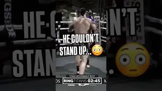 Нокаут ударом ногой 😦🔥 #wearecagetitans #mma #knockout