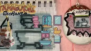 Tamagotchi Exchange Original/Mini/Classic draft screen cleaner is now a bathroom