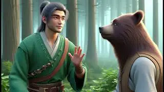 the bear and the two friends moral story